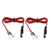 2x 1M 12V Battery Charger Terminal O Ring Connector Cable Output Connecting