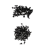 200 pcs Plastic Safety Nose for Bear Animal Toy Doll DIY 10x13mm & 9x12mm