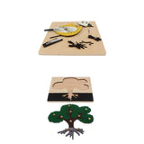 2 Piece Children Wooden Montessori Jigsaw Puzzle Toy 04
