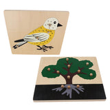 2 Piece Children Wooden Montessori Jigsaw Puzzle Toy 04
