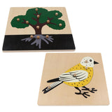 2 Piece Children Wooden Montessori Jigsaw Puzzle Toy 04