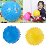 2 Pieces 9 Inch Kids Knobby Bouncy Ball Yoga Massage Spiky Sensory Ball 01
