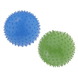 2 Pieces 9 Inch Kids Knobby Bouncy Ball Yoga Massage Spiky Sensory Ball 02