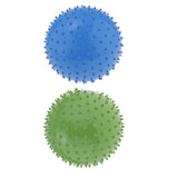 2 Pieces 9 Inch Kids Knobby Bouncy Ball Yoga Massage Spiky Sensory Ball 02