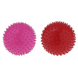 2 Pieces 9 Inch Kids Knobby Bouncy Ball Yoga Massage Spiky Sensory Ball 03