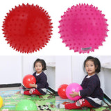 2 Pieces 9 Inch Kids Knobby Bouncy Ball Yoga Massage Spiky Sensory Ball 03