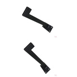 4pcs Wall Mounted Iron Bracket Industrial Scaffold Board Shelf Brackets