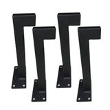 4pcs Wall Mounted Iron Bracket Industrial Scaffold Board Shelf Brackets