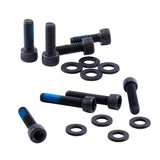 8 Pieces Bike Disc Brake Mount Adapter Steel Screws with Washers