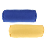 2Pieces Soft Orthopedic Neck Roll Pillows Round Cervical Support Pillows