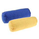 2Pieces Soft Orthopedic Neck Roll Pillows Round Cervical Support Pillows