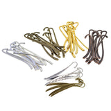 50 Pieces Vintage Beading Flat Bookmarks With Loop DIY Making Jewelry Craft