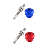 4x Solid Push Button Quick Release Bonnet Hood Pins Lock Latch 7/8" (22mm)