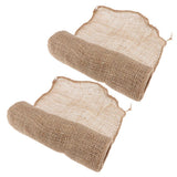 2pcs Jute Cloth Winter-Proof Tree Wrap Protector Plant Bandage Warm Keeping