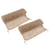 2pcs Jute Cloth Winter-Proof Tree Wrap Protector Plant Bandage Warm Keeping