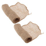2pcs Jute Cloth Winter-Proof Tree Wrap Protector Plant Bandage Warm Keeping