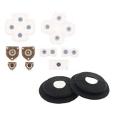 1 Set Buttons Conductive Rubber Pad for PS4 Controller+Aim Assistance Ring