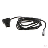 2x DTap Power Supply Straight Cable for Blackmagic Pocket Cinema Camera 4k