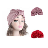 Womens Pure Silk Sleeping Hats Wrap Night Cap Hair Care Bonnet