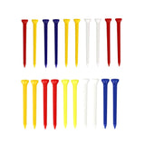 20Pcs Premium Plastic Golf Tees Crown Claw Tee Replacement Assorted