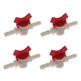 4PCS Flow Regulator Water Pump Straight Valve DIY Water Flow Switch 10mm