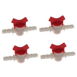 4PCS Flow Regulator Water Pump Straight Valve DIY Water Flow Switch 10mm