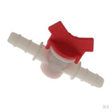 4PCS Flow Regulator Water Pump Straight Valve DIY Water Flow Switch 10mm