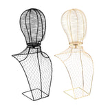 2Pcs Hats Display Holder Sports Cap Storage Organizer Stand Rack Black&Gold