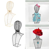 2Pcs Hats Display Holder Sports Cap Storage Organizer Stand Rack Black&Gold