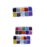 900pcs Metal Calabash Bulb Gourd Pear Shape Small Coilless Tag Safety Pins