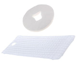 Maxbell Beauty Salon Massage Bed Mattress Sheet Grey with Face Rest Cradle Cover