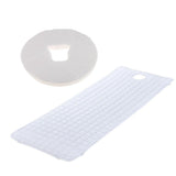 Maxbell Beauty Salon Massage Bed Mattress Sheet Grey with Face Rest Cradle Cover
