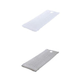 2 Nonslip Massage Table Sheet Cover with Elastic Band 190x80cm White Grey