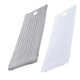 2 Nonslip Massage Table Sheet Cover with Elastic Band 190x80cm White Grey