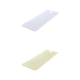 2 Nonslip Massage Table Sheet Cover with Elastic Band 190x80cm White Beige