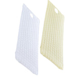 2 Nonslip Massage Table Sheet Cover with Elastic Band 190x80cm White Beige