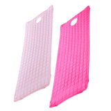 2 Nonslip Massage Table Sheet Cover with Elastic Band 190x80cm Pink Rose Red