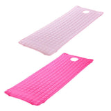 2 Nonslip Massage Table Sheet Cover with Elastic Band 190x80cm Pink Rose Red