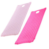 2 Nonslip Massage Table Sheet Cover with Elastic Band 190x80cm Pink Rose Red