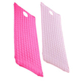 2 Nonslip Massage Table Sheet Cover with Elastic Band 190x80cm Pink Rose Red