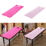 2 Nonslip Massage Table Sheet Cover with Elastic Band 190x80cm Pink Rose Red