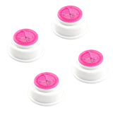 4pcs Wall Mount Tea Towel Holder Push in Dish Cloth Kitchen Tea Towel Rack