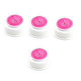 4pcs Wall Mount Tea Towel Holder Push in Dish Cloth Kitchen Tea Towel Rack