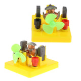 2pcs Kids Mini Motor Model Toy Fan Educational Physics Kits Preschool Toy