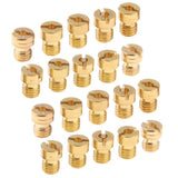 20x Carburetor Main Jet Kit 108 110 112 114 115 116 118 120 122 124 for PWK