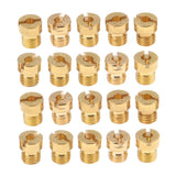 20x Carburetor Main Jet Kit 108 110 112 114 115 116 118 120 122 124 for PWK