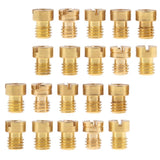 20x Carburetor Main Jet Kit 108 110 112 114 115 116 118 120 122 124 for PWK