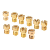 20x Carburetor Main Jet Kit 108 110 112 114 115 116 118 120 122 124 for PWK