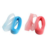 2 Rolls 50 Yards 2 inch Wide Polyester Crinoline Horsehair Braid