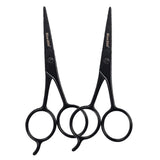 2X Stainless Beauty Beard Mustache Eyebrow Nose Trimming Scissor Clippers